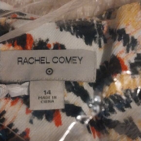 Rachel Comey Women's Plus Size Animal Print 3/4 Sleeve Jumpsuit NWT Size 14 - Picture 15 of 15